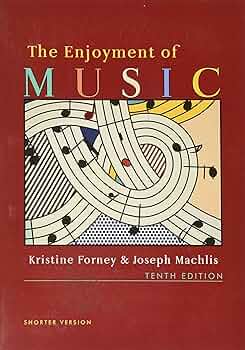 洋書　THE ENJOYMENT OF MUSIC, THIRD EDITION The Enjoyment of Music Third Edition: Books - Amazon.ca